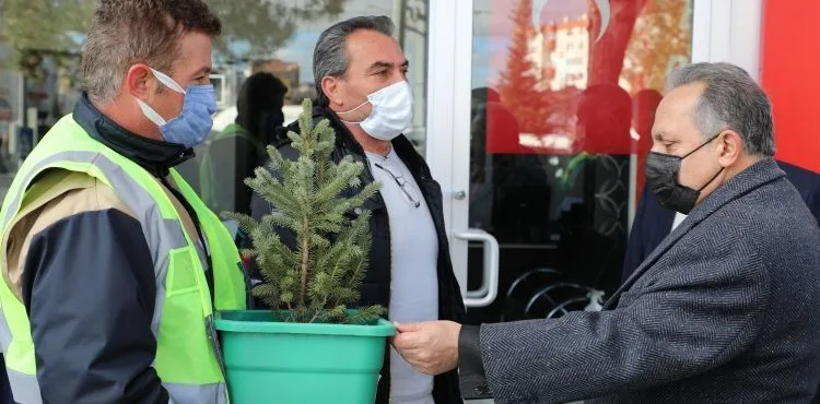 TALAS BELEDİYESİ’NDEN 2023 ESNAFA 2023 MAVİ LADİN