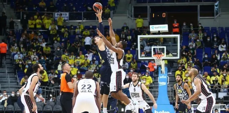 THY Euroleague: Fenerbahçe Beko: 43 - Armani Milan: 68