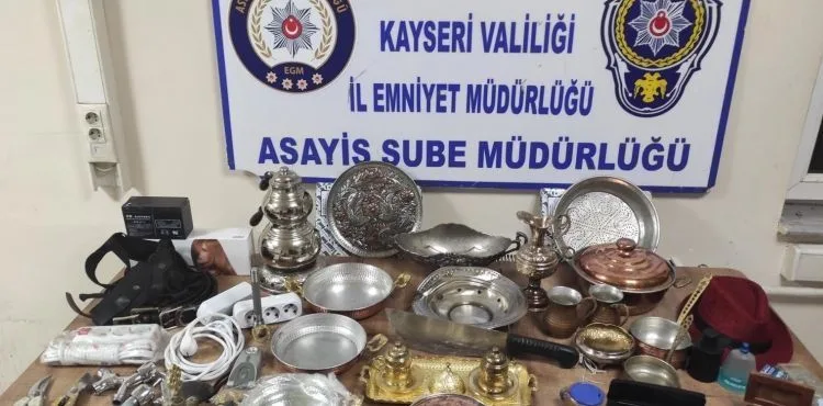 11 hırsızlık olayının şüphelisi 6 şahıs yakalandı