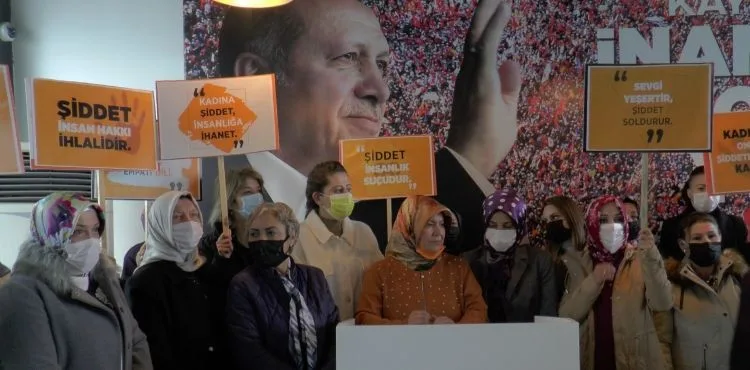 AK Parti Kadın Kolları İl Başkan Yardımcısı Bilen: “Kadına şiddet, insanlığa ihanettir”
