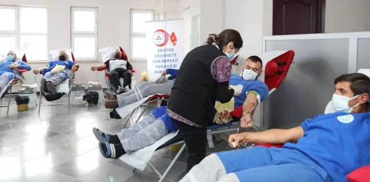 KASKİ PERSONELİNDEN KAN BAĞIŞI KAMPANYASINA DESTEK