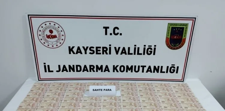 Kayseri'de Sahte Para Operasyonu: 1 Gözaltı