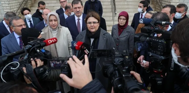 Bakan Yanık'ta tehlike atlatmış