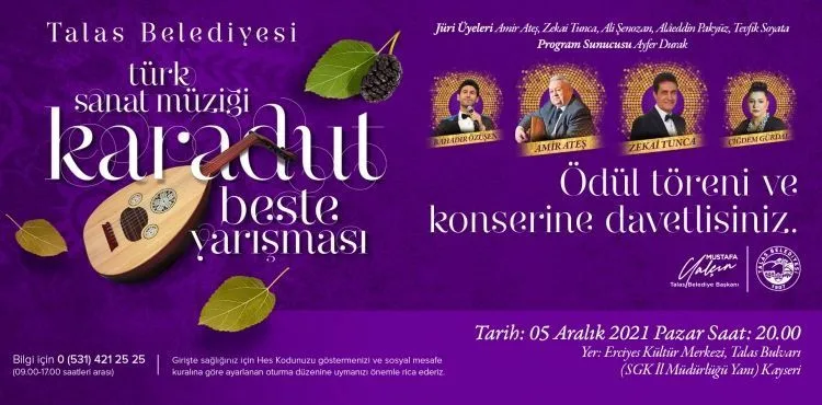 KARADUT BESTE YARIŞMASI’NDA BÜYÜK GÜN YAKLAŞIYOR