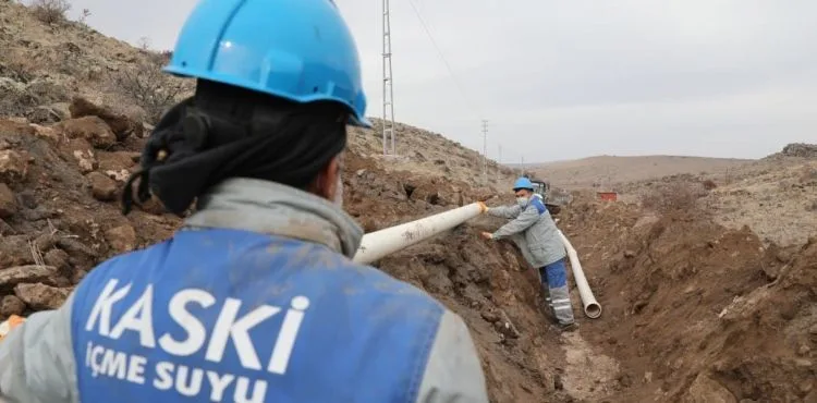 KASKİ’DEN İNCESU’DA 4 MAHALLEYE KALICI ÇÖZÜM