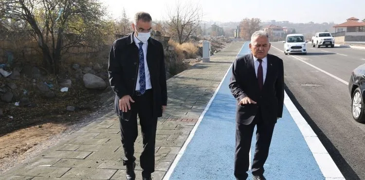 BÜYÜKKILIÇ’TAN ULAŞIMDA ÇEVRECİ BİR HİZMET DAHA: “AÇILAN HER YENİ YOLA, BİSİKLET YOLU”