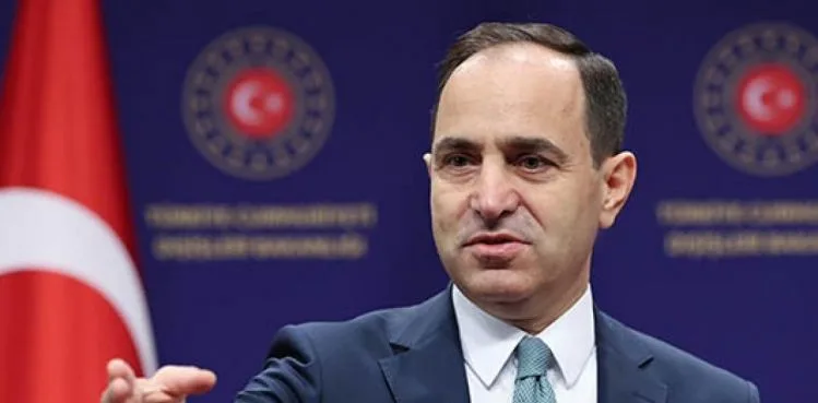 Dışişleri Bakanlığı Sözcüsü Bilgiç: GKRY, Türkiye'nin Doğu Akdeniz'deki kıta sahanlığını ihlal etmektedir