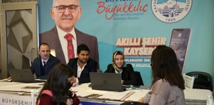 BÜYÜKŞEHİR ALO 153 VE BEYAZ MASA, 4. KAYSERİ KİTAP FUARI’NDA