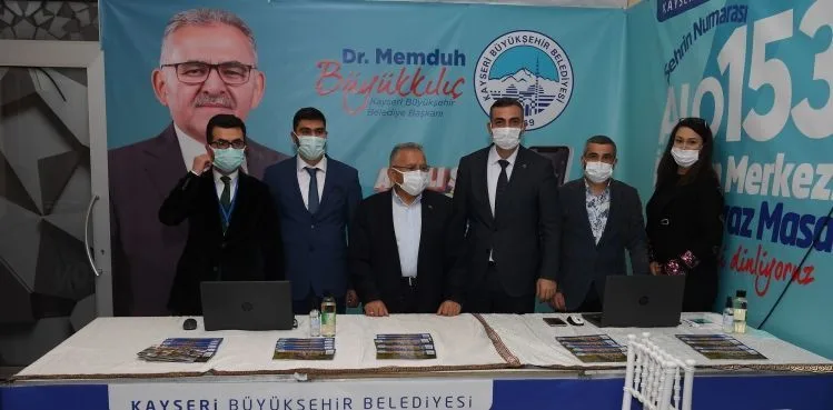 BAŞKAN BÜYÜKKILIÇ KİTAPSEVERLERLE BULUŞTU, ŞİİR OKUDU