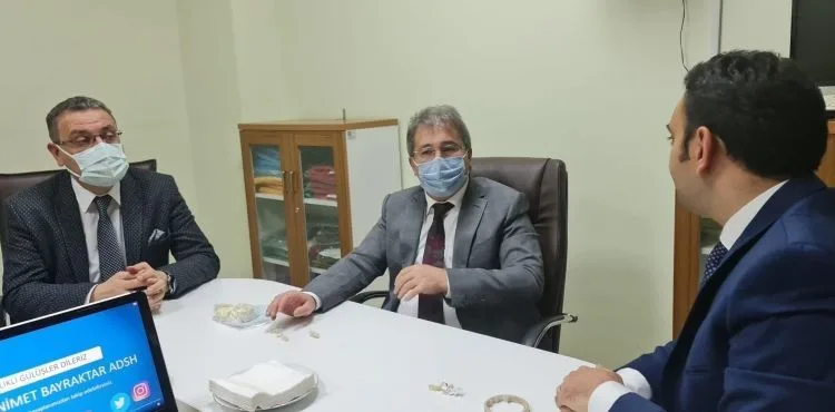 İl Sağlık Müdüründen, Diş Hastanesine Ziyaret