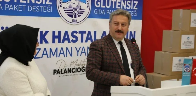 MELİKGAZİ BELEDİYESİ’NİN ÇÖLYAK HASTALARINA DESTEĞİ DEVAM EDİYOR