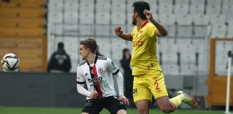 Beşiktaş evinde pes etmedi