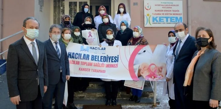 Hacılarlı Kadınlar Kanser Taramasından Geçirildi