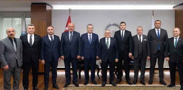 BAŞKAN BÜYÜKKILIÇ’A CUMHUR İTTİFAKI ORTAĞINDAN TEŞEKKÜR ZİYARETİ
