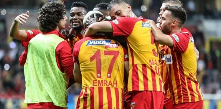 Kayserispor ilk yarıda 24 puan topladı