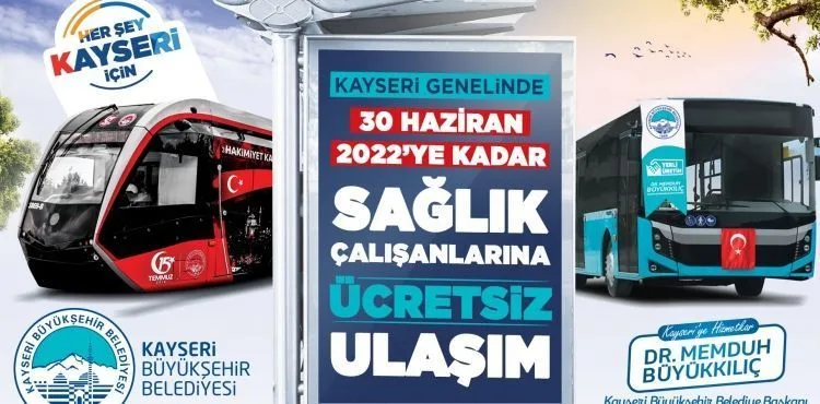 Sağlık Çalışanlarının Ücretsiz Toplu Taşıma Hakkı Uzatıldı