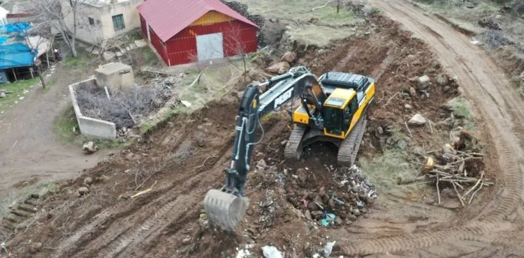 2021’DE 62 BİN METRE İMAR YOLU AÇILDI