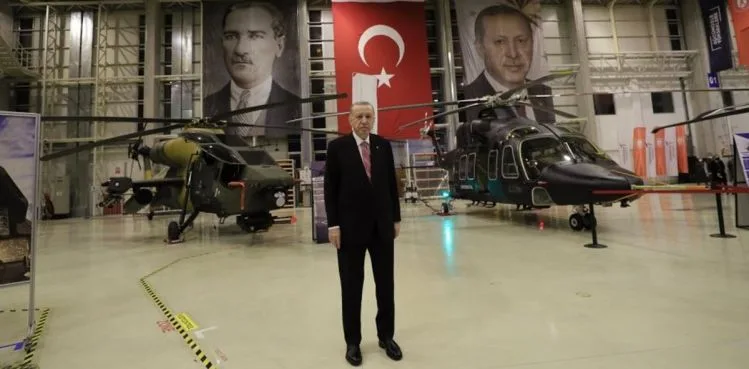 Yerli ve milli genel maksat helikopteri Gökbey'in 4'üncü prototipi ilk kez görüldü