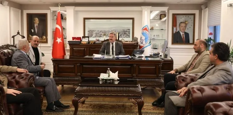 NAKLİYECİ ESNAFINDAN BAŞKAN PALANCIOĞLU’NA TEŞEKKÜR ZİYARETİ