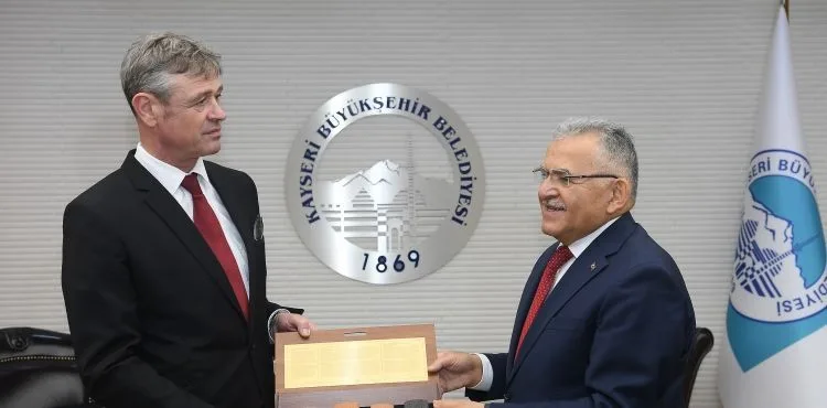 BAŞKAN BÜYÜKKILIÇ, İSVİÇRE BÜYÜKELÇİSİ RUCH’U AĞIRLADI