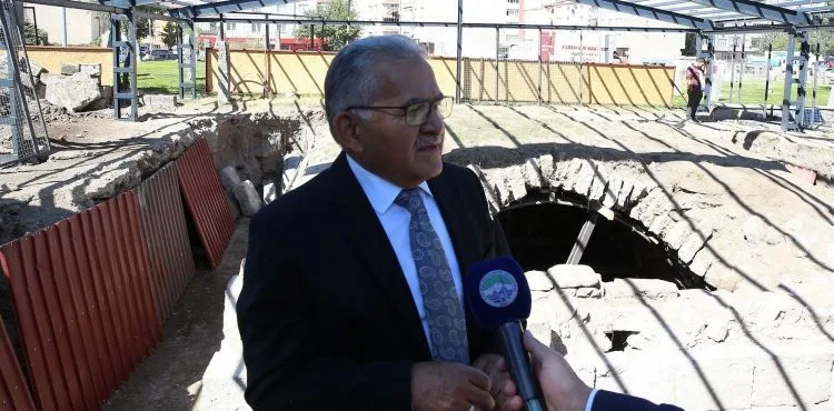 KAYSERİ’DE 2021’DE YERİN ALTINDAN TARİH FIŞKIRDI, BÜYÜKŞEHİR SAHİP ÇIKTI