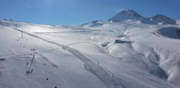 Erciyes'te çığ düştü: 1 ölü