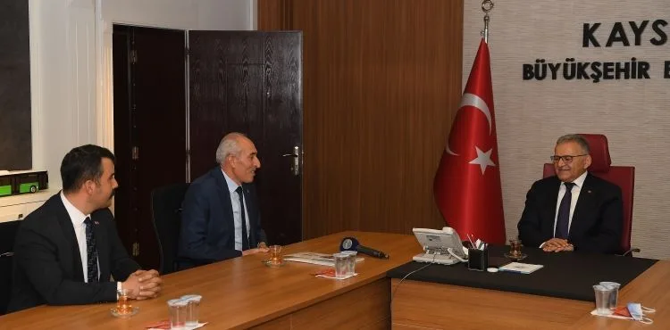 BÜYÜKKILIÇ’A KAYSERİ OTO SANATKÂRLARI ODASI’NDAN TEŞEKKÜR ZİYARETİ
