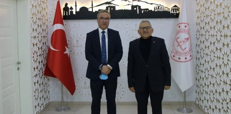 BAŞKAN BÜYÜKKILIÇ’TAN MİLLİ EĞİTİM VE EMNİYET’E ZİYARET