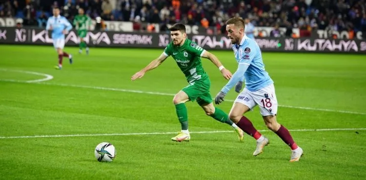 Trabzonspor, Karadeniz derbisinde fırsatı kaçırdı