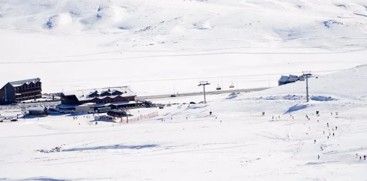Erciyes ve diğer kayak merkezlerinde kar kalınlığı