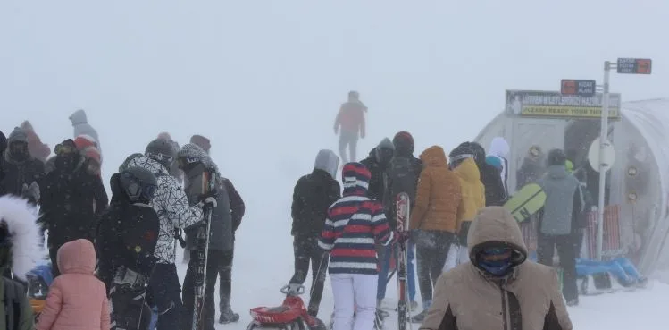 Erciyes’te sömestr yoğunluğu
