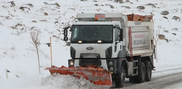 TALAS’TA KIŞ ÇALIŞMALARINA ARALIKSIZ DEVAM