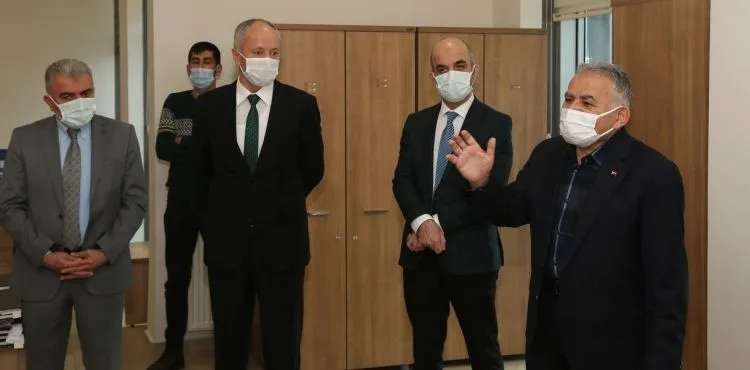 BAŞKAN BÜYÜKKILIÇ’TAN TAPU KADASTRO 11. KAYSERİ BÖLGE MÜDÜRLÜĞÜ’NE ZİYARET