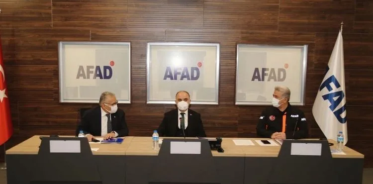 BAŞKAN BÜYÜKKILIÇ AFAD TOPLANTISINA KATILDI