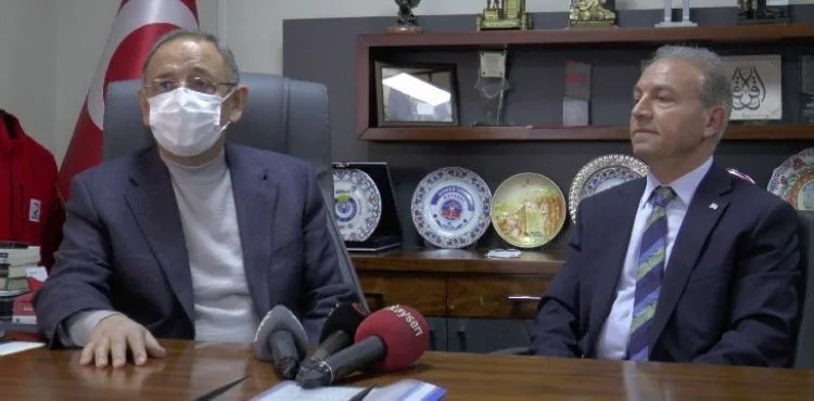 Özhaseki’den Türk Kızılay’a ziyaret