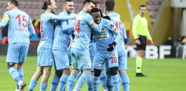 Kayserispor 34 puana ulaştı
