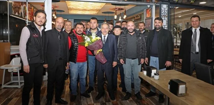 BAŞKAN YALÇIN’DAN ESNAF BULUŞMALARI