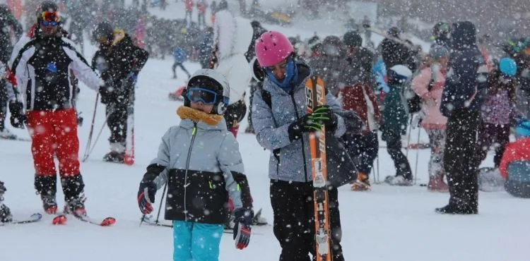 Erciyes sömestirde 350 bin misafir ağırladı