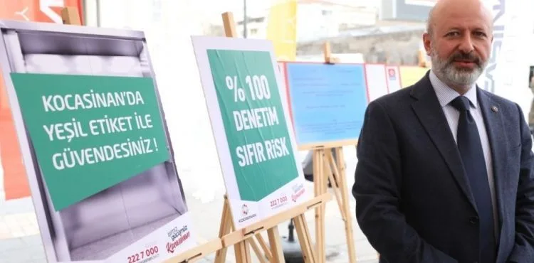 KOCASİNAN, GÜVENLİ ASANSÖR İSTATİSTİĞİNDE 5 YILDIR TÜRKİYE BİRİNCİSİ