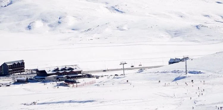 Erciyes ve diğer kayak merkezlerinde kar kalınlığı