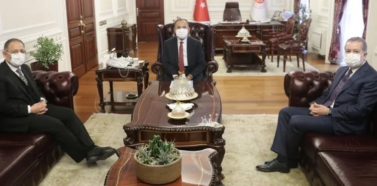 AK PARTİ GENEL BAŞKAN YARDIMCISI ÖZHASEKİ, BAKAN NEBATİ, BOZDAĞ VE MUŞ'LA GÖRÜŞTÜ