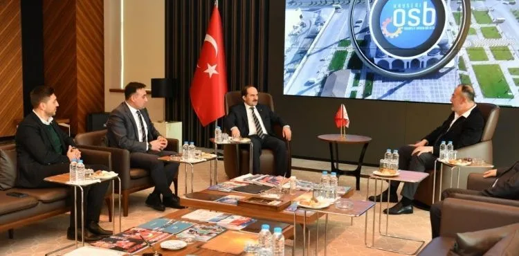 Sanayi ve Teknoloji İl Müdürlüğü, KOSGEB, ORAN ve TSE, Kayseri OSB Başkanı İmamoğlu’nu ziyaret etti