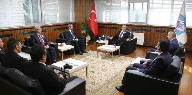 BAŞKAN BÜYÜKKILIÇ’A “VERGİ HAFTASI” ZİYARETİ