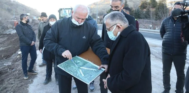 BAŞKAN BÜYÜKKILIÇ: “TROMPET MODELİ KATLI KAVŞAK PROJEMİZDE ÇALIŞMALAR SÜRÜYOR”