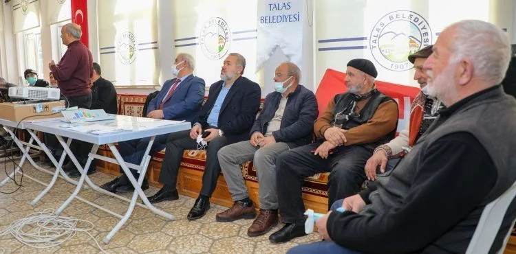 TALAS’TA TARIMSAL EĞİTİMLER DEVAM EDİYOR
