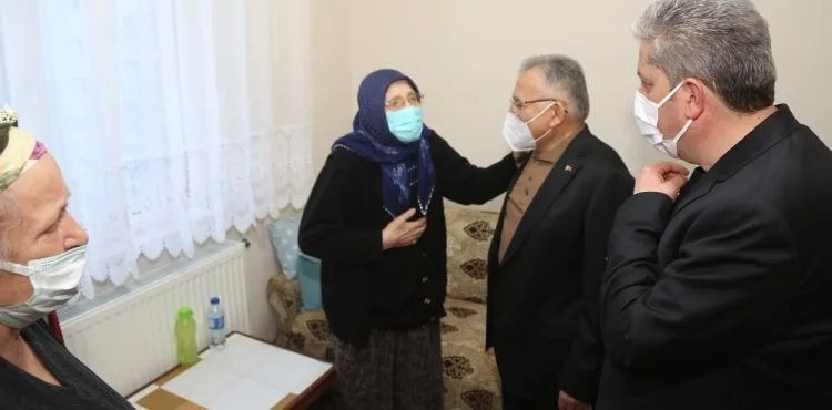 BAŞKAN BÜYÜKKILIÇ’TAN ŞEHİT ANNESİNE TAZİYE ZİYARETİ