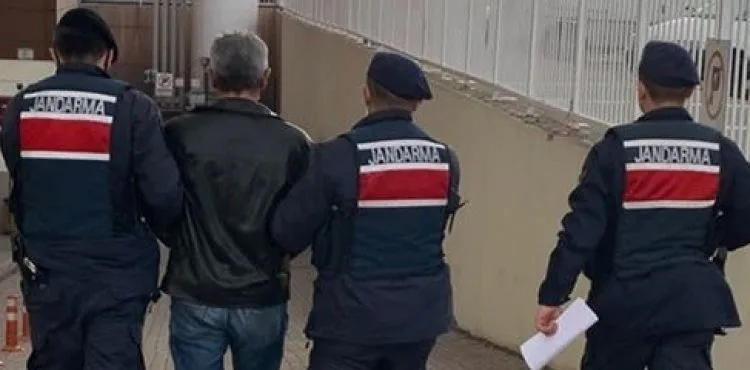 Kesinleşmiş hapis cezası olan şahıs jandarmadan kaçamadı