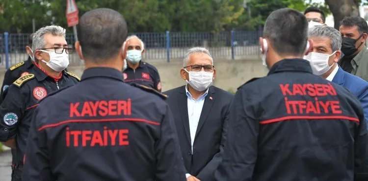 BAŞKAN BÜYÜKKILIÇ’TAN İTFAİYE’YE DÜNYA STANDARTLARINDA YENİ EKİPMAN DESTEĞİ