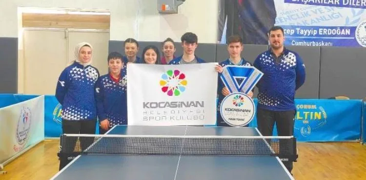 KOCASİNAN’IN SPORCULARI, BAŞARIDAN BAŞARIYA KOŞUYOR