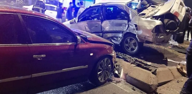 Argıncık'ta feci kaza: 2 yaralı